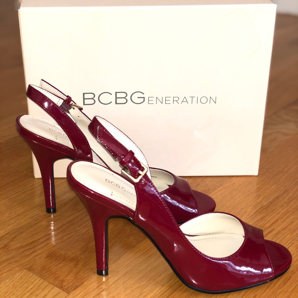 BCBGeneration Red High Heels - Picture 9 of 9